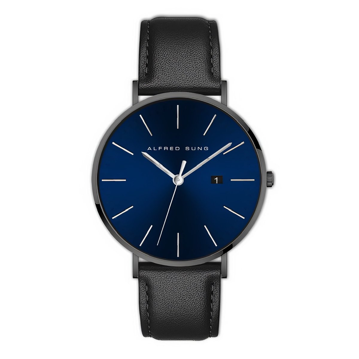 Metropolitan Ultraslim Men’s Watch with Date and Interchangeable Strap ASM-0040