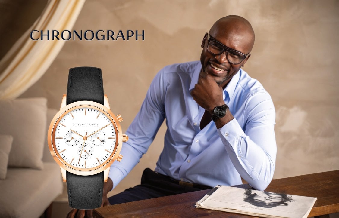 Alfred Sung Chronograph watches collection